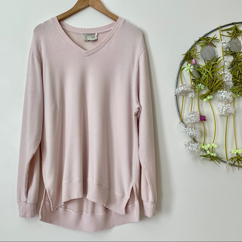 Anthropologie Saturday Sunday Blush Sweater